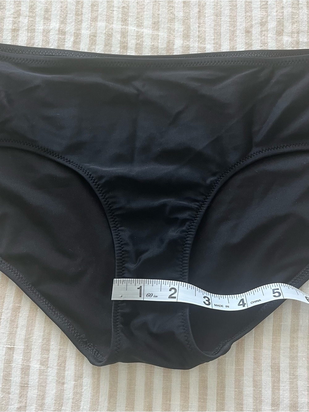NWOT aerie Black Hipster Bikini Swimsuit Swim Bottom - Classic Coverage - Picture 8 of 12